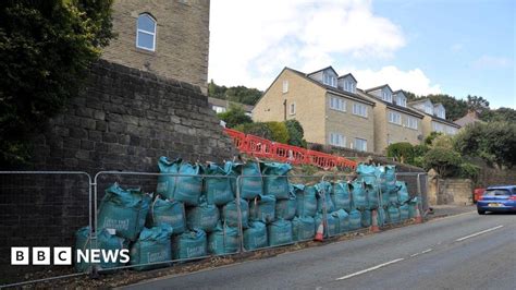Wall in Bradford to be repaired after Storm Debi collapse .